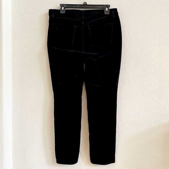 Talbots Flawless Five-pocket Corduroy Pants Sz 10 Petites Straight‎ Black - Picture 8 of 8